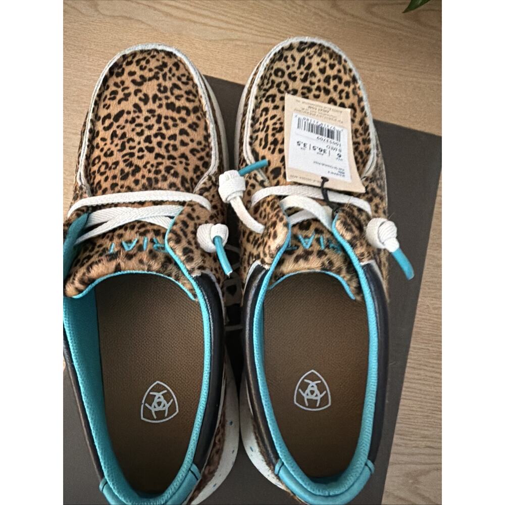Ariat Hilo Womens 6 Hair On Cheetah Print Casual Sneaker 10053709 - Picture 9 of 11